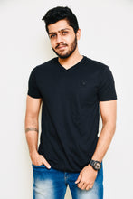 Plain Round Neck Half Sleeves